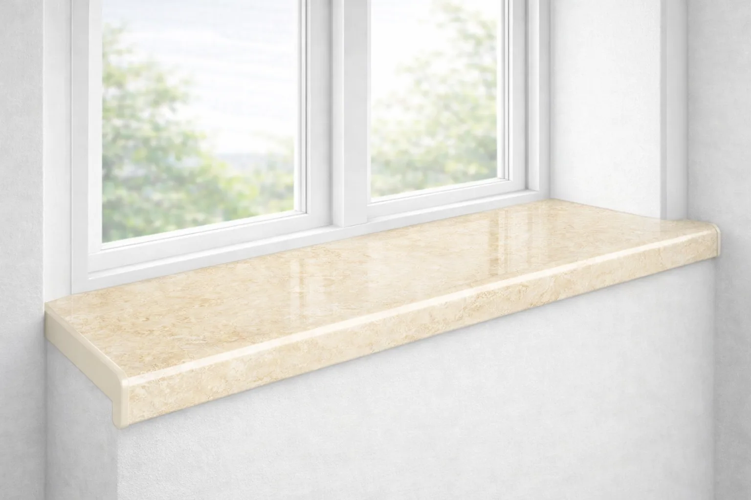 Подоконник Crystallit Палермо под камень