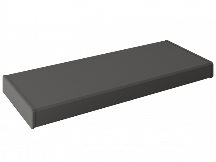 Подоконник Витраж Дизайн — Антрацит