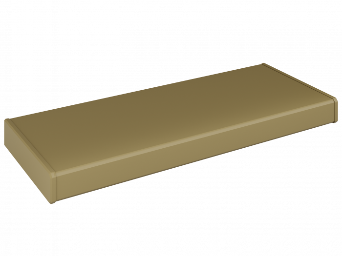 Подоконник Витраж Дизайн — Мокко