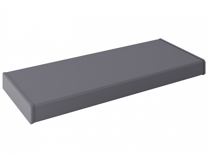 Подоконник Витраж Дизайн — Серый