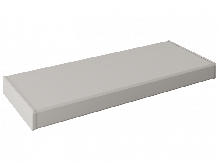 Подоконник Витраж Дизайн — Светло-серый